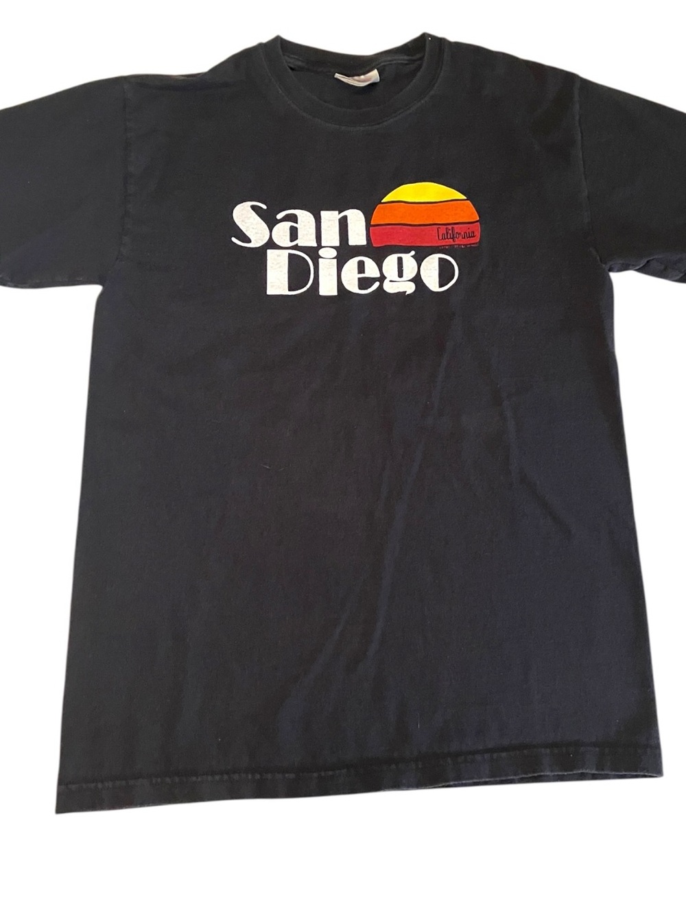 Vintage Hanes San Diego California Sunset Tee Small